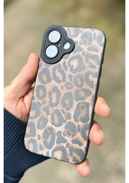 Iphone 16 Uyumlu Kılıf Mat Sarı Leopar Desenli Darbelere Dayanıklı Yumuşak Kamera Korumalı Kapak indirimleri
