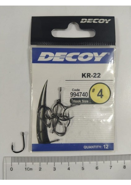 Kr-22 Black Nickel Japon Iğne No : 4