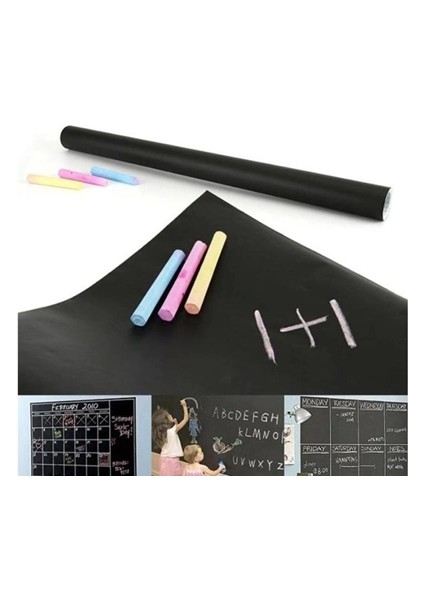 Yapışkanlı Kara Tahta-Yazı Tahtası: Sticker Blackboard