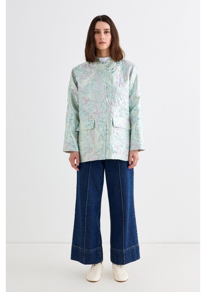 Novi Tafta Bomber Ceket Gümüş fiyatları