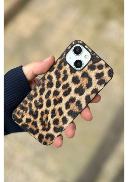 Iphone 15 Uyumlu Kılıf Leopar Deri Luxury Darbelere Karşı Dayanıklı Yüksek Kalite Aa++ Kapak