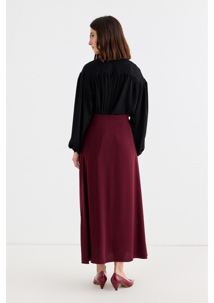 Rita Piliseli Anvelop Etek Bordo fiyatları