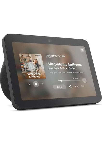 Echo Show 8 Smart Display With Alexa Siyah-E
