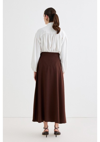 Rita Piliseli Anvelop Etek Kahve fırsatları