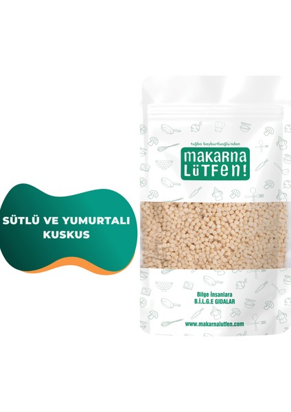 Sütlü ve Yumurtalı Kuskus (+1 yaş - 250 g)