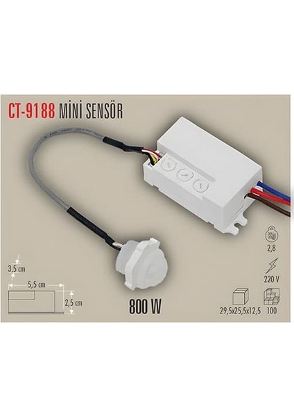 Ct 9188 Mini Sensör