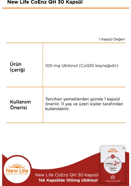 CoenzQH 30 Softjel fiyatları