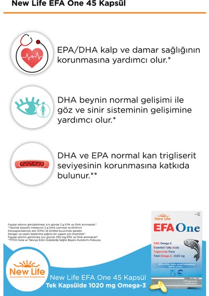 Efa One 45 Kapsül