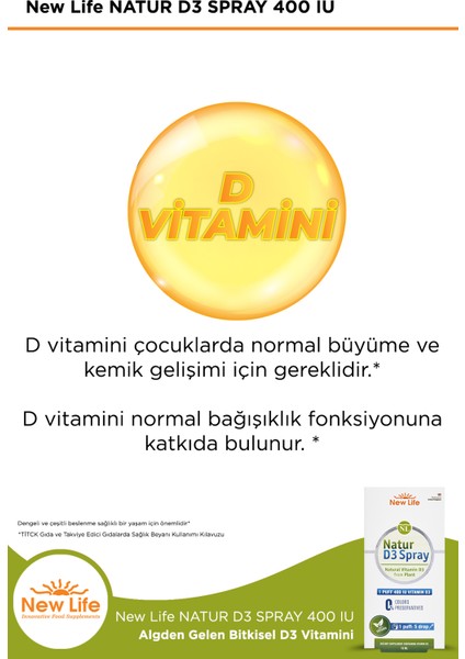 Natur D3 Spray fırsatları