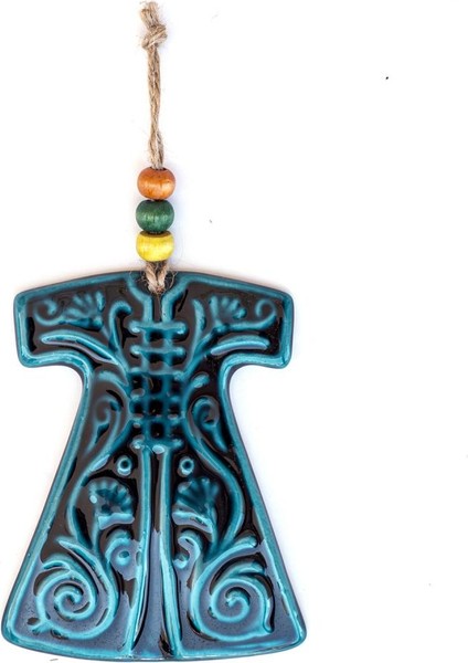 Dekoratif Seramik Duvar Süsü, Kaftan Duvar Süsü