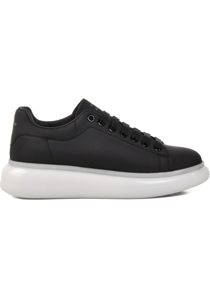 Madrid Memory Foam Siyah-Beyaz Erkek Sneaker Cheta modelleri
