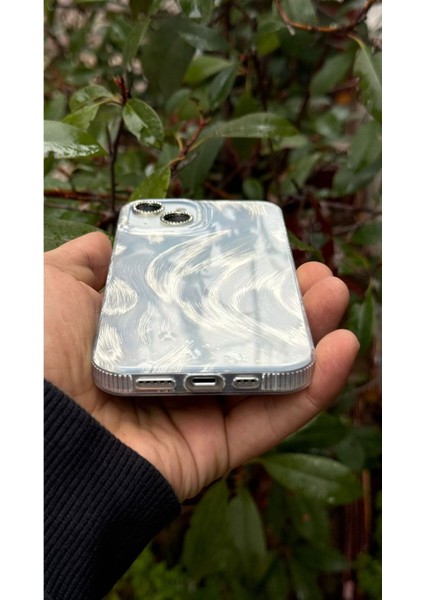 Apple iPhone 13-14 Uyumlu Tüylü Hologramlı Kılıf Darbeye Karşı Dayanıklı Kapak modelleri