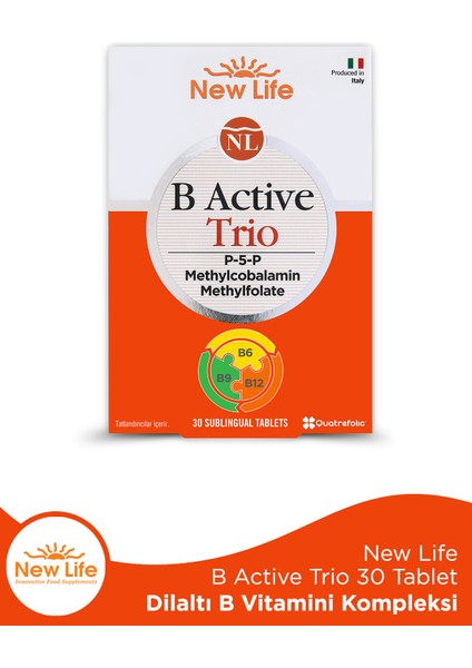 B Active Trio 30 Tablet