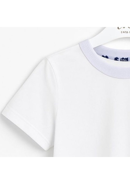 %100 Pamuk Beyaz Düz Tişört modelleri