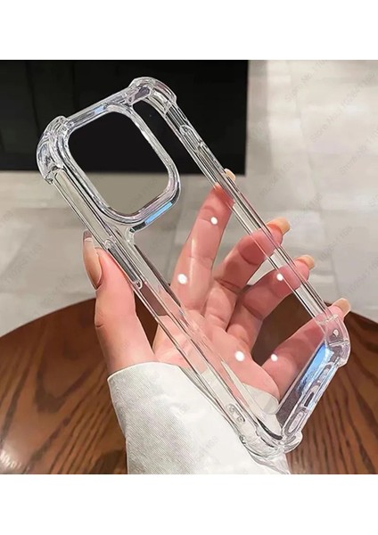 Iphone 15 Pro Max Şeffaf Kılıf Airbag Antishock Köşeli Darbe Emici Şeffaf Kapak fiyatları