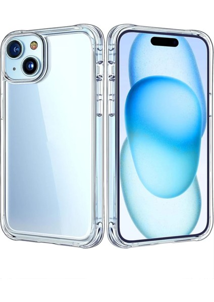 Iphone 15 Şeffaf Kılıf Airbag Antishock Köşeli Darbe Emici Şeffaf Kapak fiyatları
