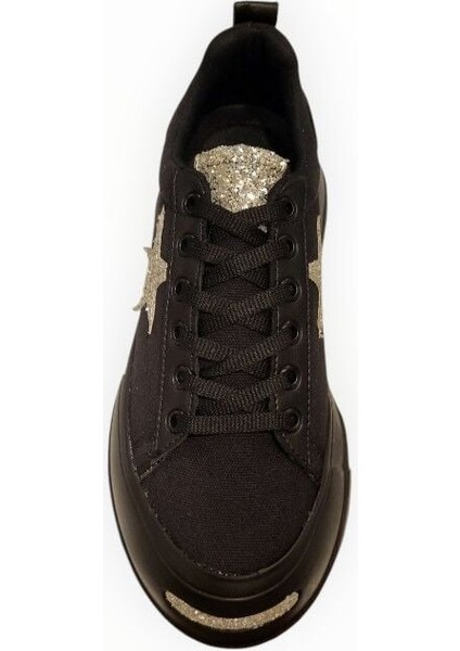 Kadın Bağcıklı Sneaker Siyah - 38 modelleri