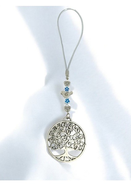 Dikiz Ayna Süsü, Metal Sedef Çiçek Nazar Boncuğu Kuş Hayat Ağacı Yeni Araba Hediyesi fırsatları