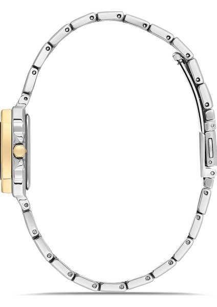 FL21609AWT-D6 Quartz Çelik Altın/gri Yeşil Kadran 25 mm Kadın Kol Saati fiyatları