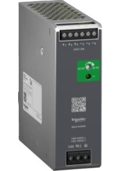 Regulated Power Supply, 100-240V Ac, 24V 5 A