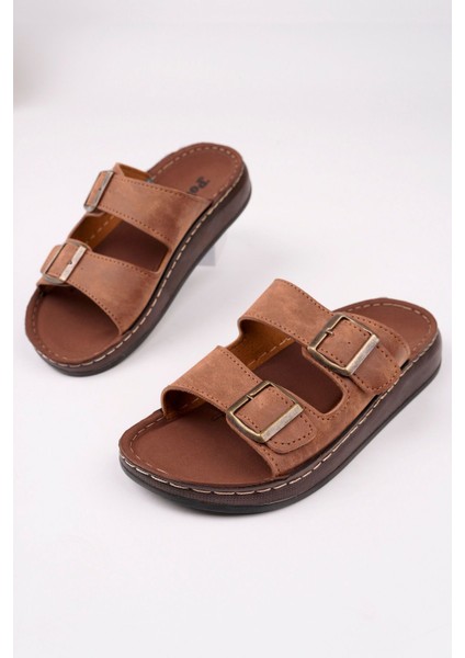 1900 Çift Toka Ortopedik Terlik modelleri