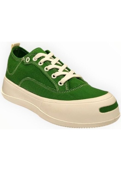 Kadın Bağcıklı Sneaker Yeşil - 36 fiyatları
