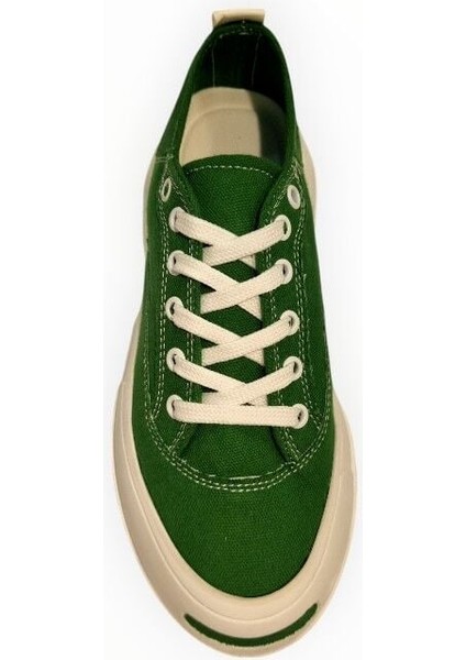 Kadın Bağcıklı Sneaker Yeşil - 36 modelleri