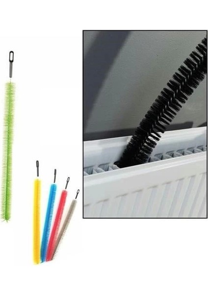 Ergonomik Pratik Kolay Kalorifer Peteği Temizleme Fırçası Aleti