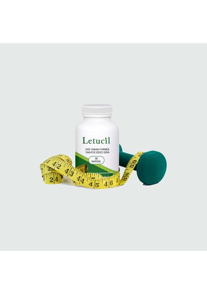 Letucil 30'lu Biberiye&yeşil Çayın Etkisiyle Diyetinize Takviye x 1 Adet
