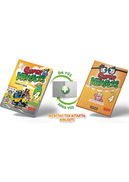Super Monsters Grade 4 Student's Book & Activity Book & Test Book