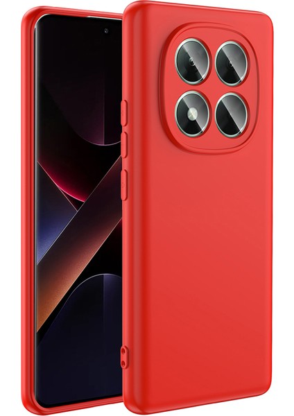 Xiaomi Poco X7 ile Uyumlu Liquid Serisi Içi Kadife Lansman Silikon Kılıf