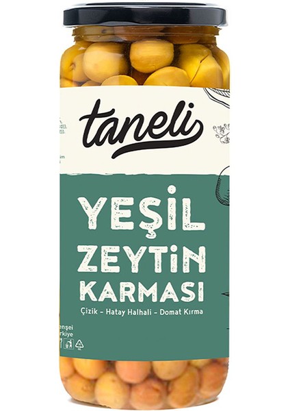 Yeşil Zeytin Karması 300 gr