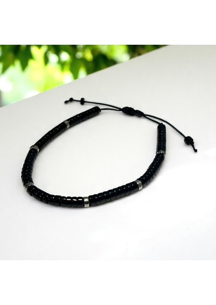 Oniks Taşlı Bileklik | Ayarlanabilir | Unisex | Doğal Taş Koruma ve Güç Enerjisi modelleri