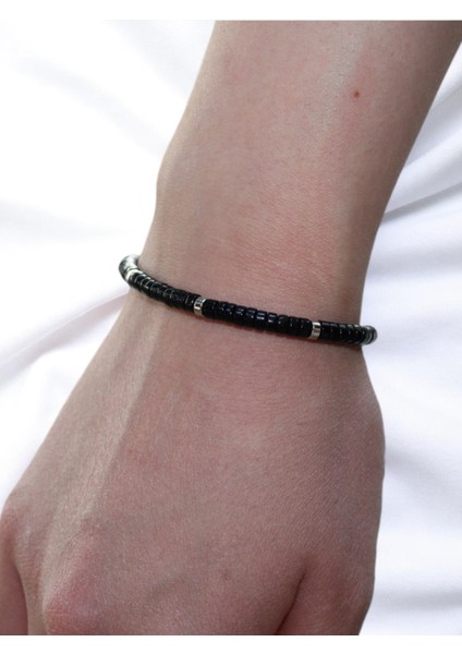 Oniks Taşlı Bileklik | Ayarlanabilir | Unisex | Doğal Taş Koruma ve Güç Enerjisi indirimleri