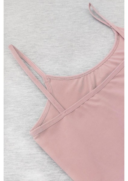 Kadın Ip Askılı Lazer Kesim Crop Büstiyer - BST2005 fırsatları