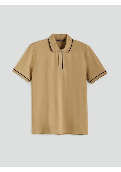 Yeni Sezon Polo Yaka Kisa Kollu Erkek Tisort - S5O069Z8 indirimleri