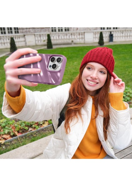 Iphone 15 Pro Uyumlu Kılıf Lüks Parlak Elektroliz Darbelere Dayanıklı Yumuşak Şık Kapak Gül Pembe fırsatları