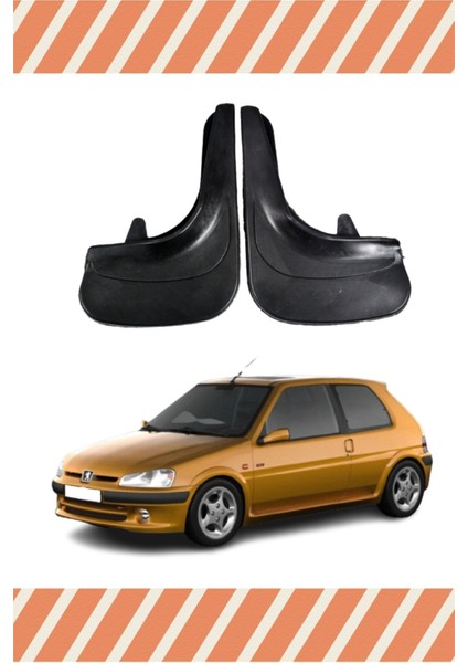 Peugeot 106 Uyumlu 2’li Tozluk Çamurluk Paçalık Sağlam ve Kullanışlı