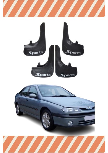 Renault Laguna 1 Sports Yazılı 4’lü Tozluk Çamurluk Paçalık