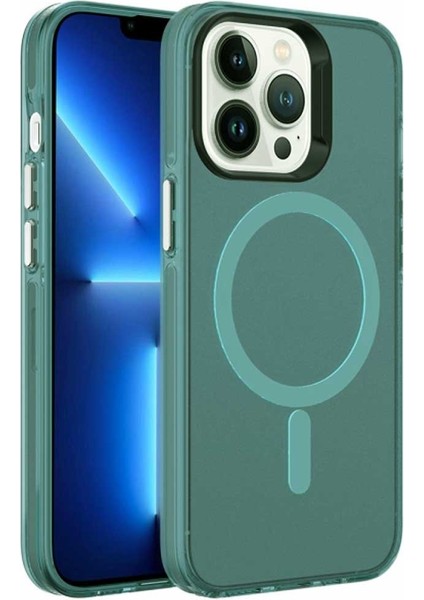 Apple iPhone 13 Pro Magsafe Buzlu Pandora Kılıf