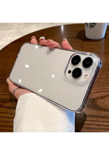 Iphone 14 Pro Max Kılıf Sert Şeffaf Sararmaz Kılıf Premium Ultra Net Kamera Çıkıntılı Kılıf