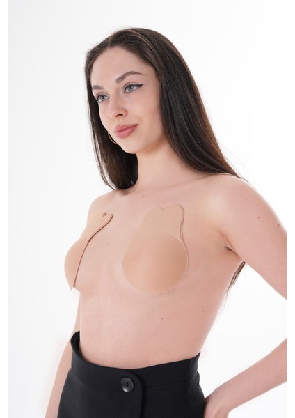 Rabbit Bra - Askısız Dikişsiz Göğüs Dikleştiren Yapışkanlı Sütyen