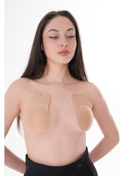 Rabbit Bra - Askısız Dikişsiz Göğüs Dikleştiren Yapışkanlı Sütyen