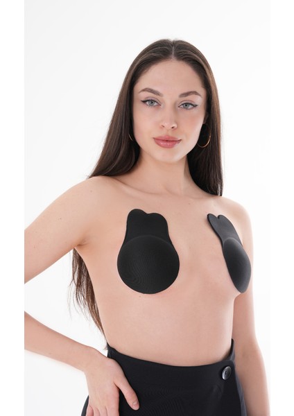 Rabbit Bra - Askısız Dikişsiz Göğüs Dikleştiren Yapışkanlı Sütyen