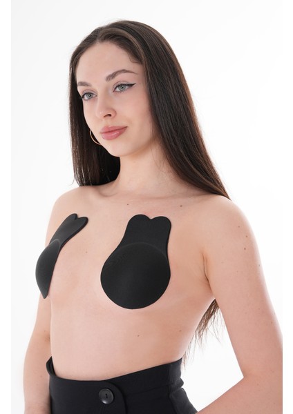 Rabbit Bra - Askısız Dikişsiz Göğüs Dikleştiren Yapışkanlı Sütyen
