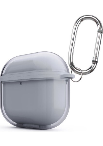 Airpods Uyumlu 4 Zore Airbag 42 Askı Aparatlı Kulaklık Kılıfı-Gri