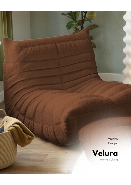 Muvva Berjer & Pofuduk Relax Koltuk & Armut Tekli Koltuk - Kiremit