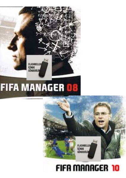 🎮 Fıfa Manager 2008-2010 Pc Oyunu | 2’li Kuruluma Hazır Flash Bellek | Windows Uyumlu Menajerlik