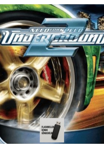 🎮 Need For Speed Underground 2 Pc Oyunu | Kuruluma Hazır Flash Bellek | Nostalji Serisi