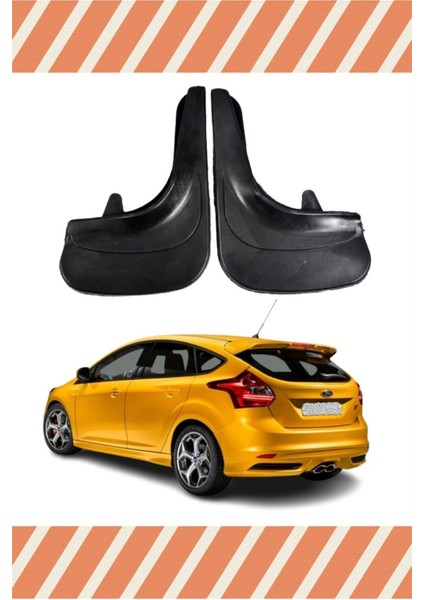 Ford Focus 3 Hb 2011-2015 2’li Tozluk Çamurluk Paçalık Kolay Montajlı Dayanıklı Koruma
